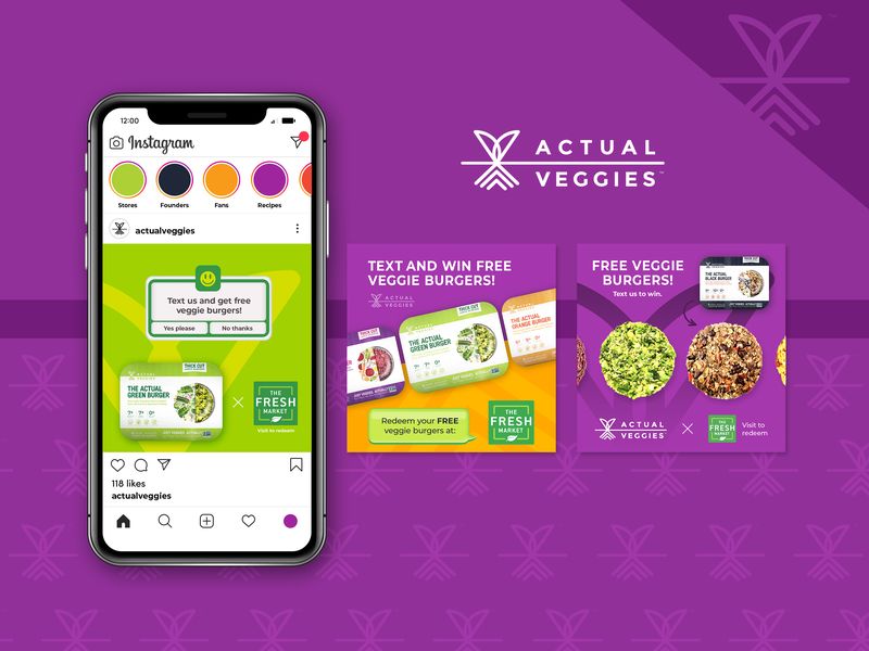 Social Media Design for Veggies