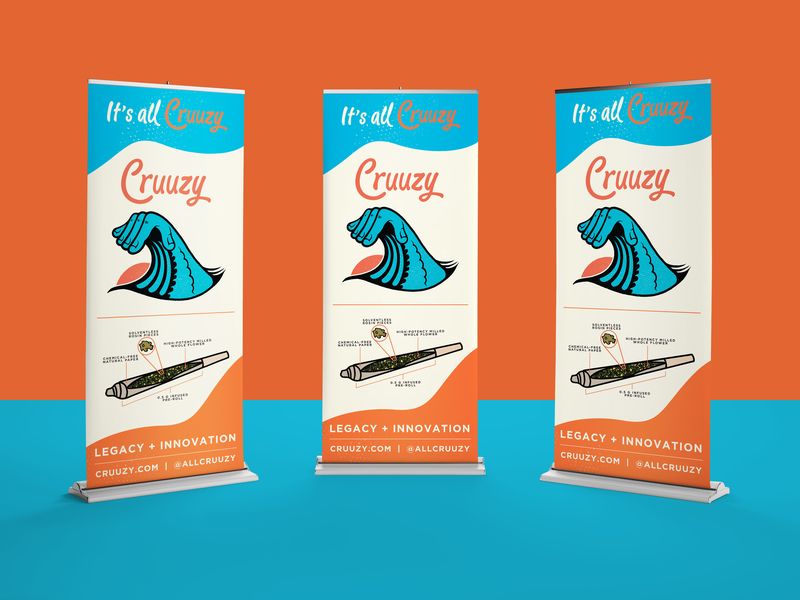 Cannabis Rolling Poster Banner