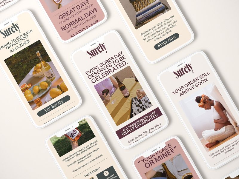 Non-Alcoholic Drink Story Design