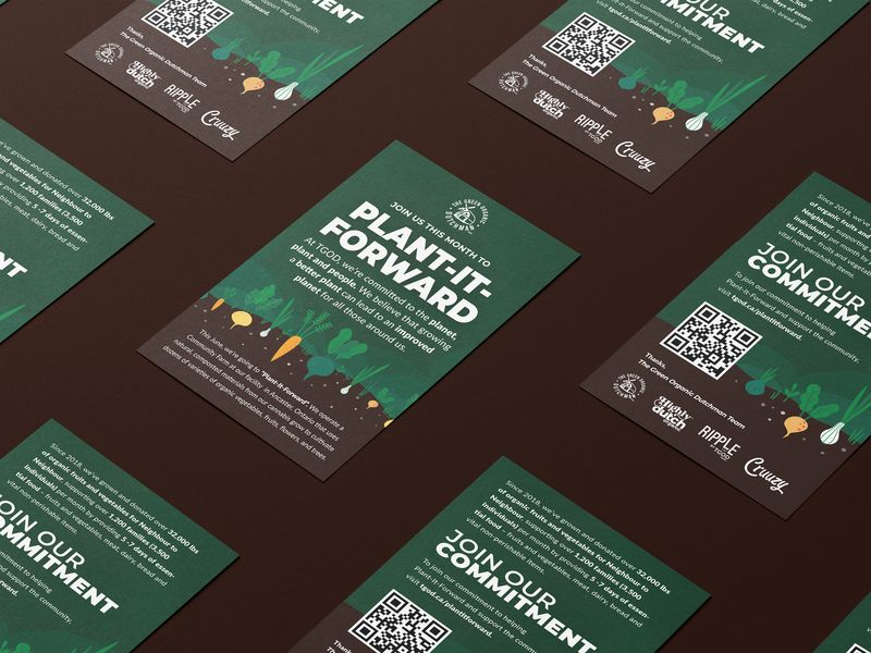 Plant Tree Card Design