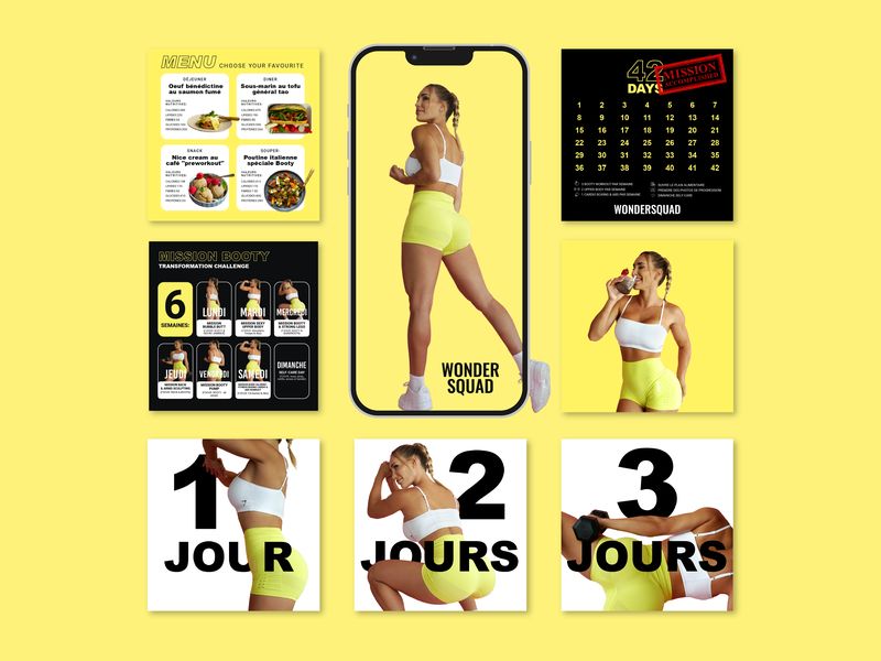 Fitness Brand Social Media Branding