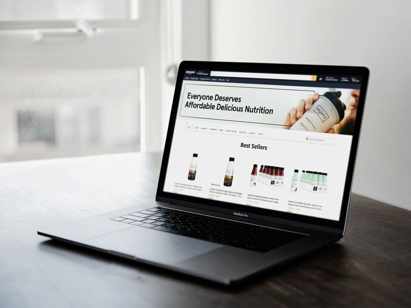 Website Banners for Drink Brand