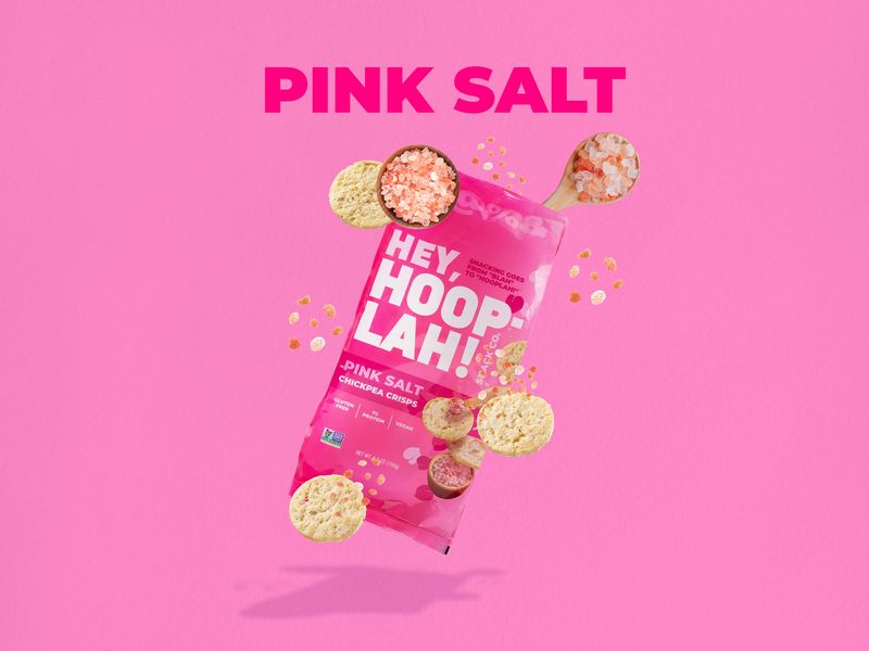 Chickpea Crips Pink Salt Design