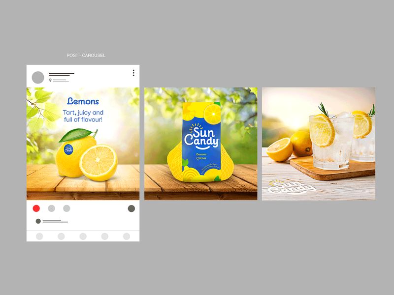 Lemon Social Media Design