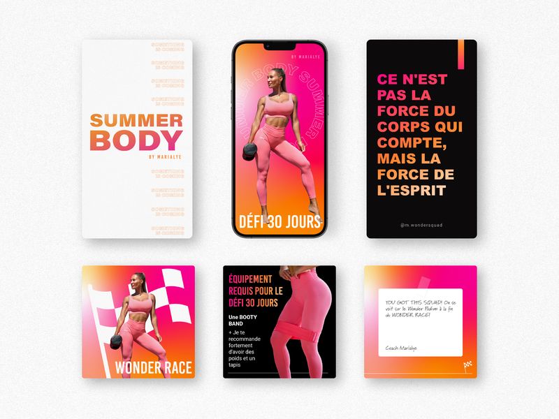 Gym Fitness Social Media Design