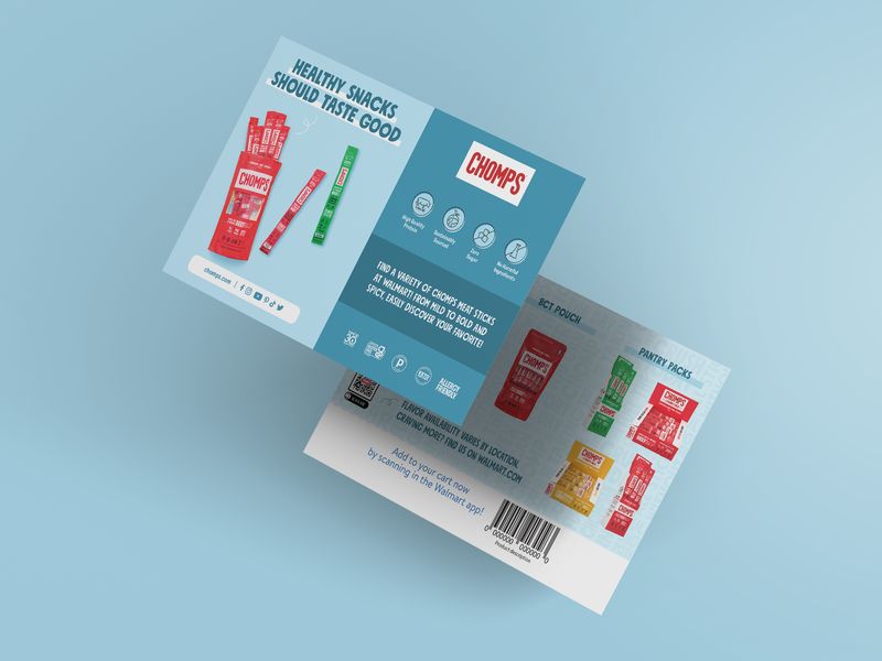 Healthy Snack Postcard