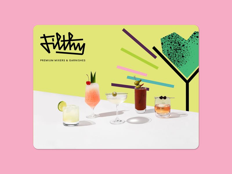 Drink Garnishes Photo Edit and Design