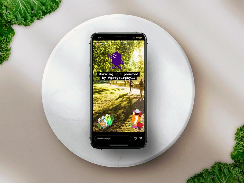 Healthy Drink Story Design