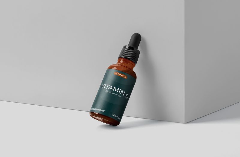 Vitamin D Bottle Design