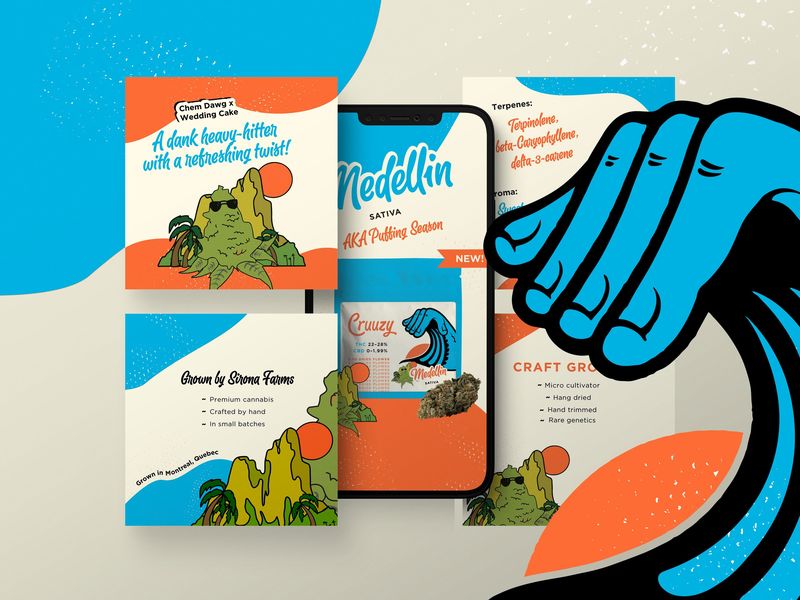 Cannabis Brand Social Media Content