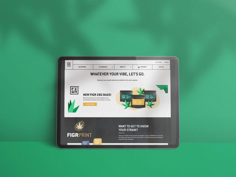 Cannabis Web Banner Design