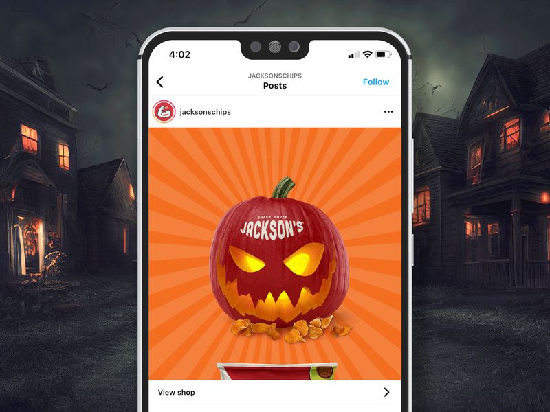 Halloween Chips Social Media Post