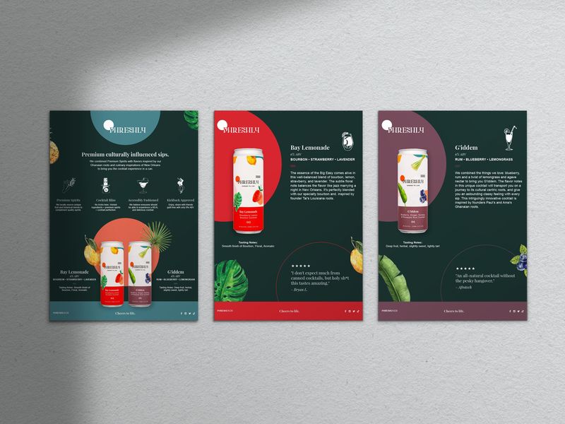 Ready-to-drink Cocktail Sell Sheet