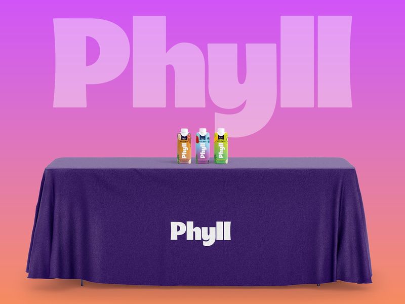 Tablecloth Design for Protein Drink Brand