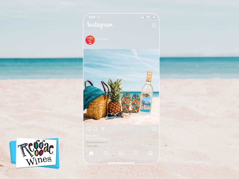 Wine Social Media Post Design