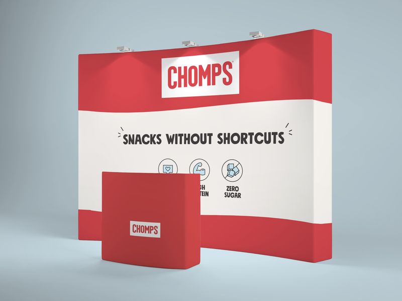 Snack Brand Display Booth