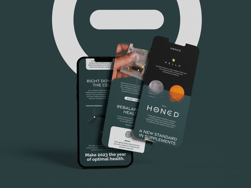 Health Supplements Email Design