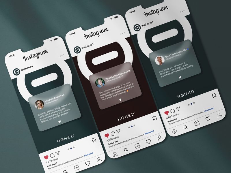 Supplements Social Media Twitter Design