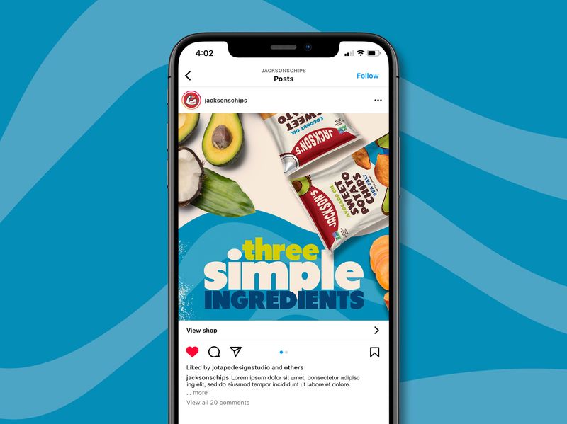 Chips Social Media Design