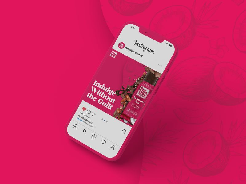 Brownie Bar Social Media Ad Design