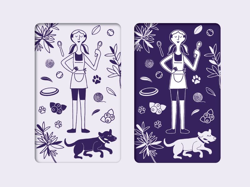 Pet Food Illustration