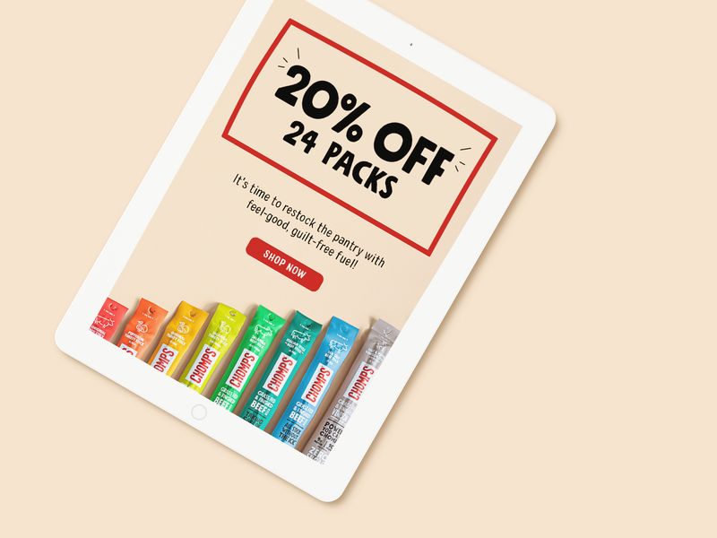 Snack Promotion Design