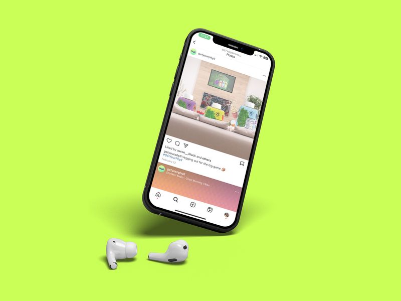 Smoothie Super Bowl Social Media Post