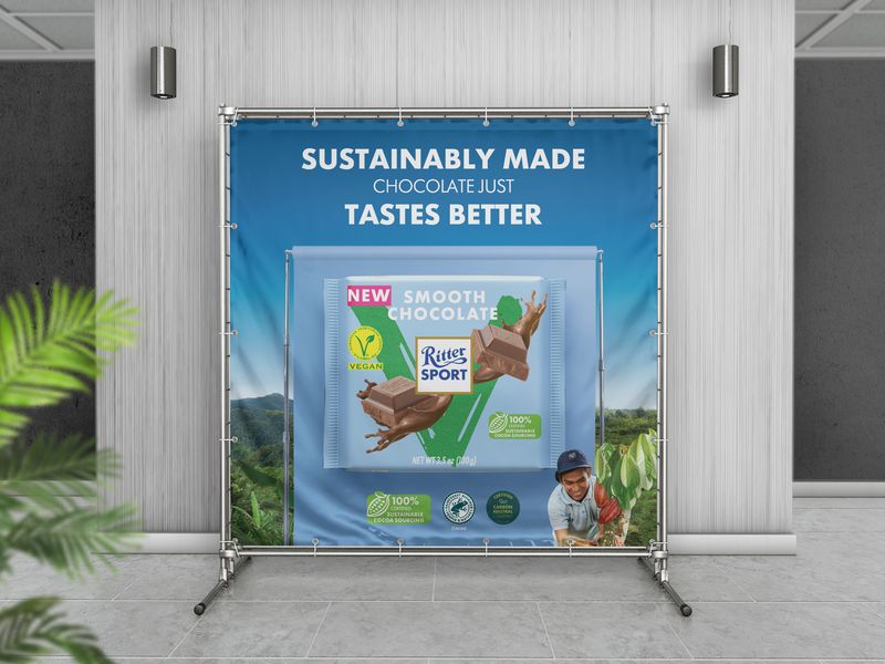 Chocolate Bar Banner Design