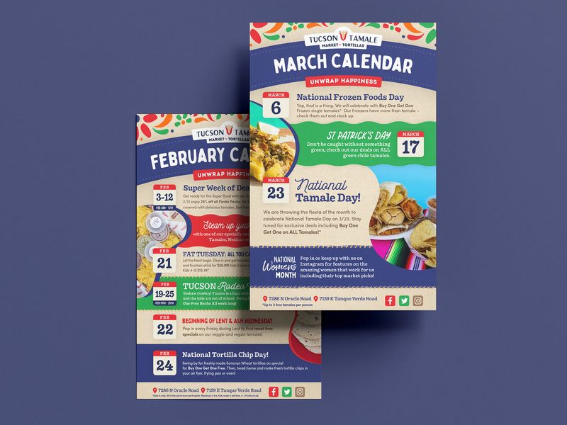 Tamale Calendar Design