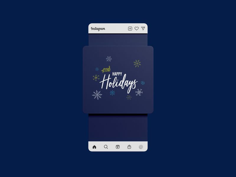 Happy Holidays Gif for Social Media