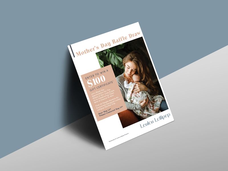 Mother's Day Pamphlet Design