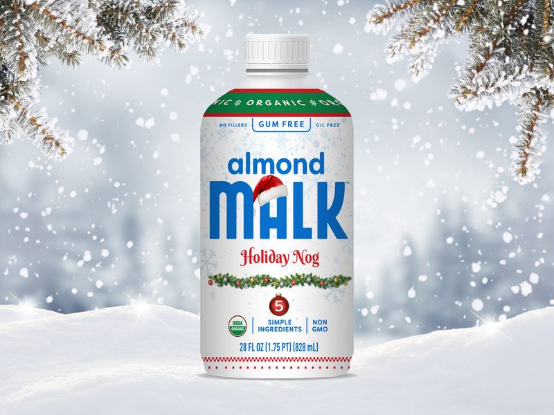 Holiday Egg Nog Drink Design