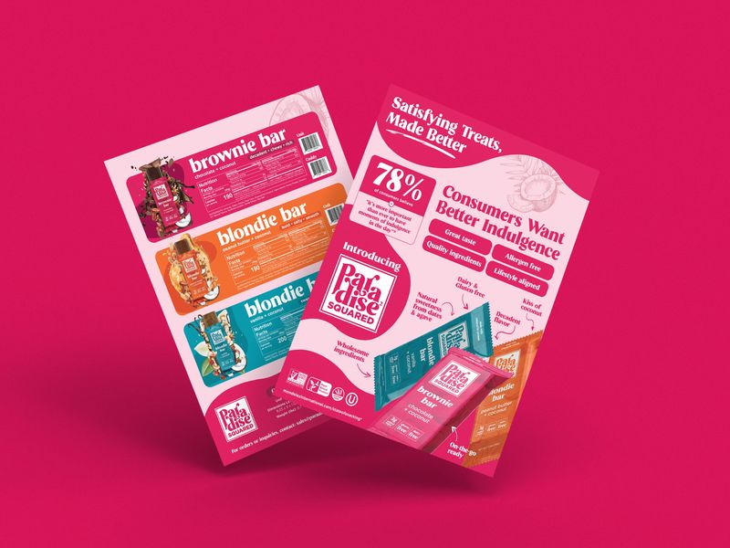 Chocolate Bar Product Sell Sheet