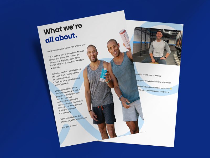 Sports Drink Flyer Design