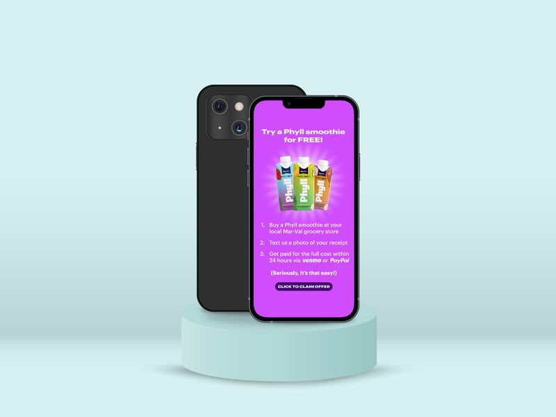 Smoothie Drink Social Promo Graphic