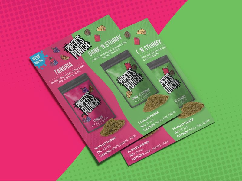 Cannabis Flyer Designs