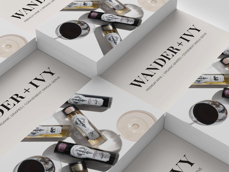 Wine Info Card Design