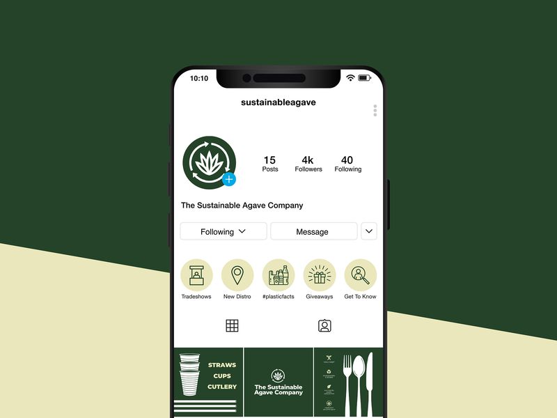 Agave Social Media Design