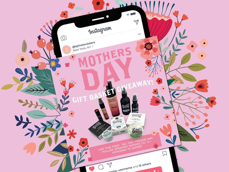 Mother's Day Giveaway Design