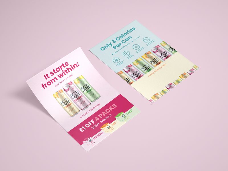 Beverage Summer Campaign Flyer