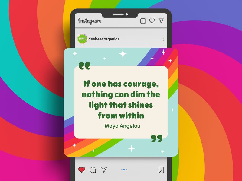 Pride Social Media Quote Design