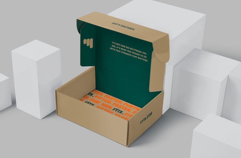 Protein Influencer Box Mockup
