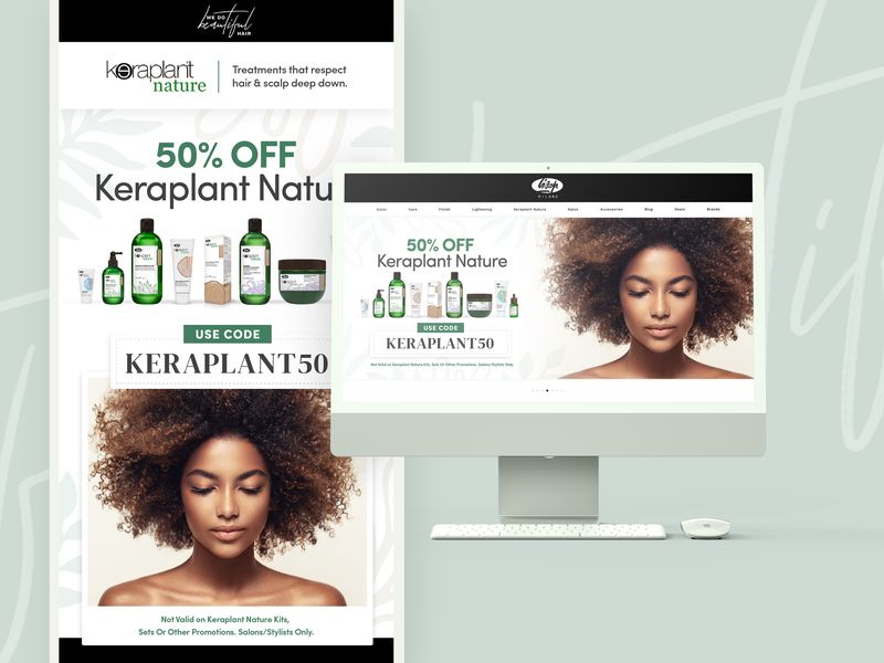 Beauty Product Email Design