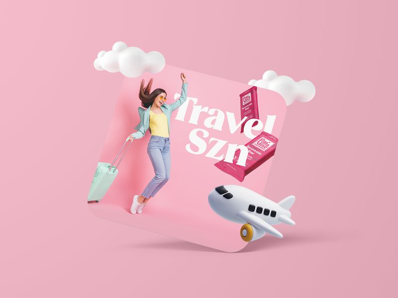 Brownie Bar Travel Social Media Creative