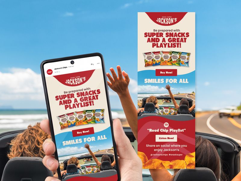 Potato Chips Email Design