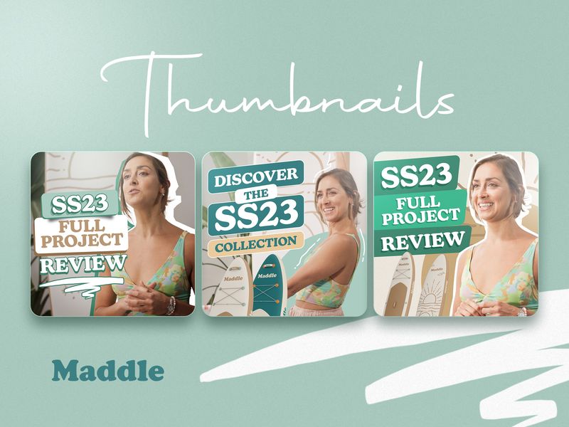 Paddleboard Thumbnail Designs