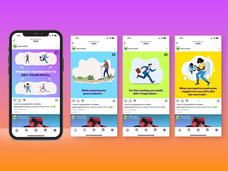 Smooth Drink Social Media Design