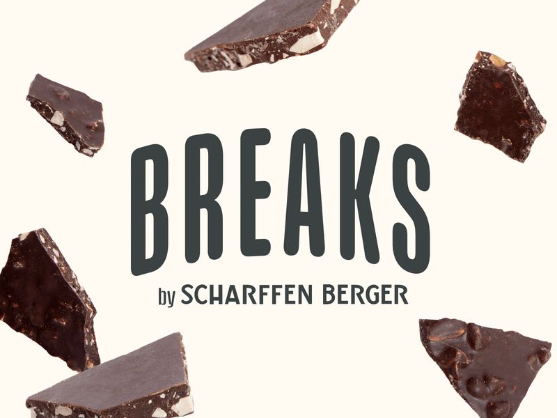 Breaks Chocolate Logo Design