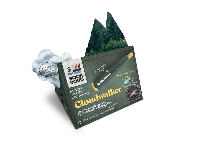 Vape Pen Tent Card Design