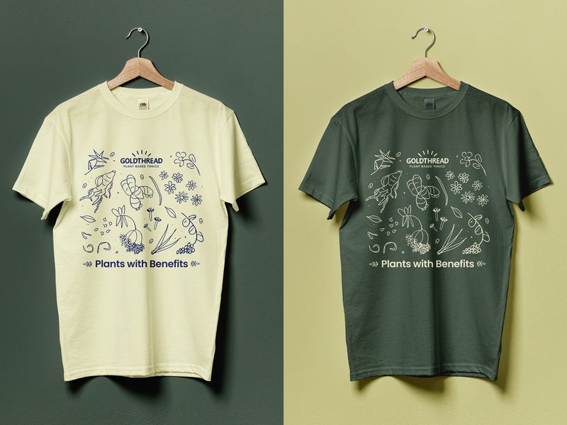 Plant Based Tonics T-Shirt Design